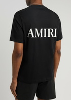 Amiri Core Logo-print Cotton T-shirt Black