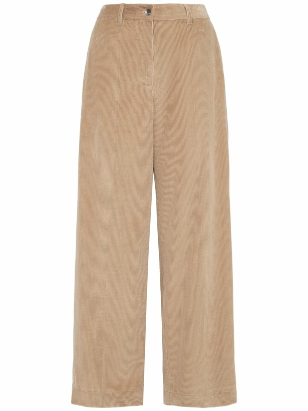 Photo: 'S MAX MARA Udine Velvet Wide Leg Pants