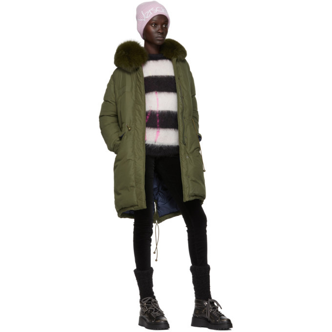 Mr and Mrs Italy Green Down Soft Touch Jacket