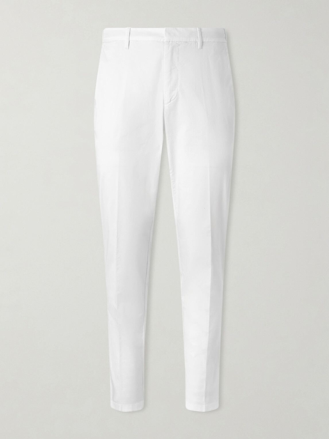 Altea - Dumbo Tapered Cotton-Blend Gabardine Trousers - White