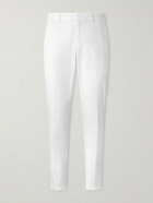 Altea - Dumbo Tapered Cotton-Blend Gabardine Trousers - White
