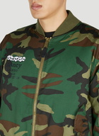 Nancy Camouflage Bomber Jacket