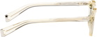 Maison Kitsuné Yellow A. Society Edition Camille Sunglasses