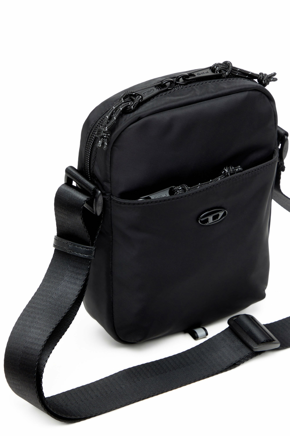 Diesel Crossbody bag in tech fabric - Crossbody Bags Mens in Black