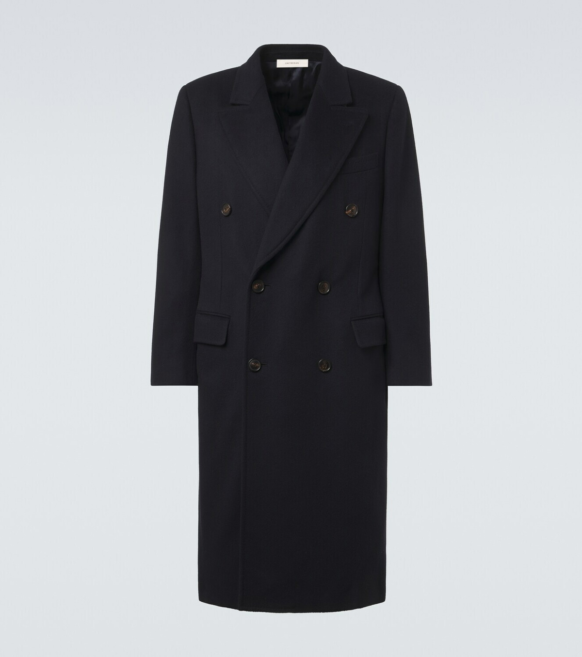 Umit Benan President double-breasted cashmere coat
