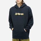 Alltimers Men's Broadway Embroidered Logo Hoody in Navy