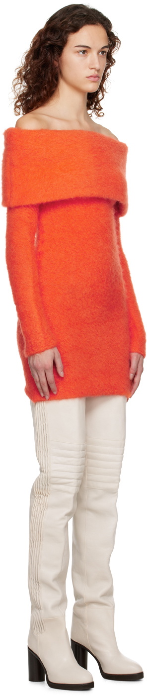 Shape Body Moulant Échancré Orange À Dos Nageur | Shape | PLT FR