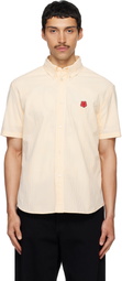Kenzo Yellow Kenzo Paris 'Boke Flower' Short Sleeve Shirt