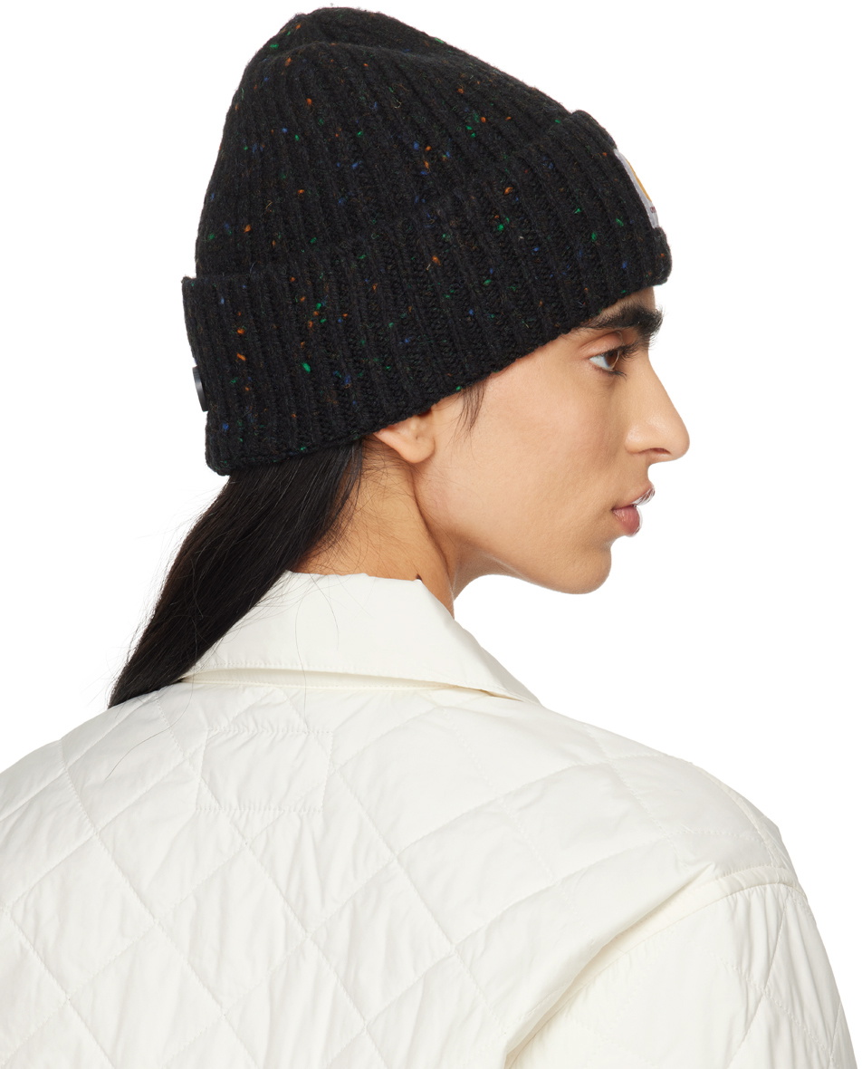 Carhartt Work In Progress Black Anglistic Beanie