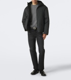 Fendi FF Zucca hooded down jacket