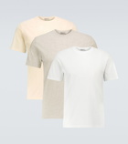 Maison Margiela - Cotton crewneck T-shirt three-pack