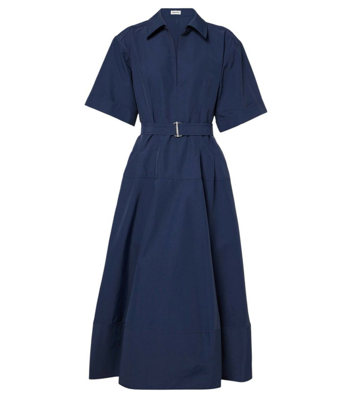 Photo: Simkhai Deanna belted faille midi dress