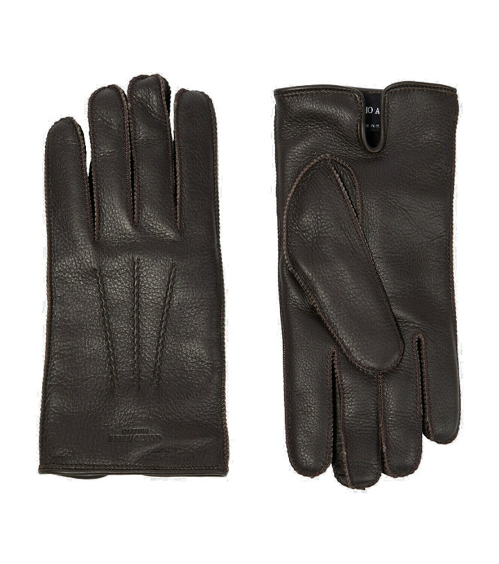 Photo: Giorgio Armani Leather gloves