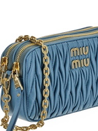 Miu Miu Matelassé Nappa Leather Mini Bag
