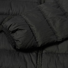 C.P. Company Men's Nylon Down Jacket in Dark Fog Grey