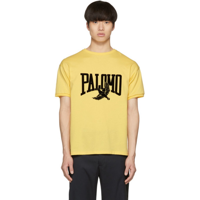 Photo: Palomo Spain Yellow Bird Logo T-Shirt