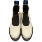3.1 Phillip Lim Ivory Avril Lug Sole Boots