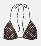 Faithfull Sete printed bikini top
