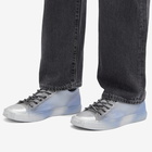 Acne Studios Men's Ballow Tag Stained Sneakers in Blue/Black