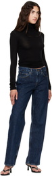AGOLDE Black Pascale Turtleneck