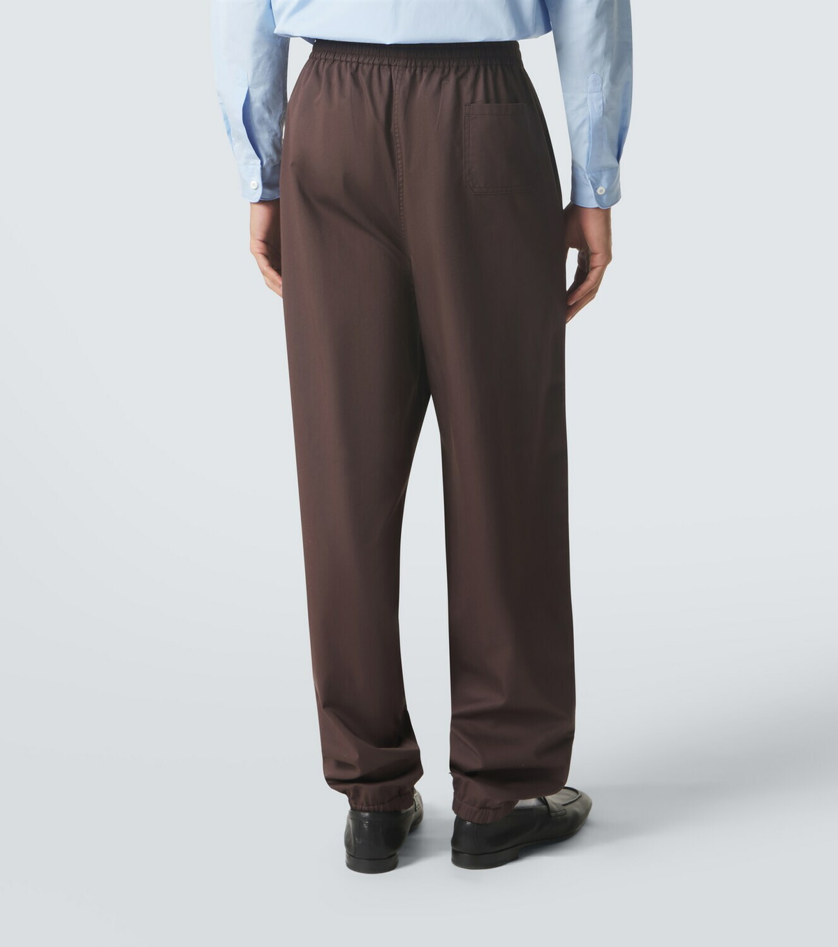 Miu Miu Cotton twill tapered pants