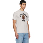 BAPE Gray College T-shirt