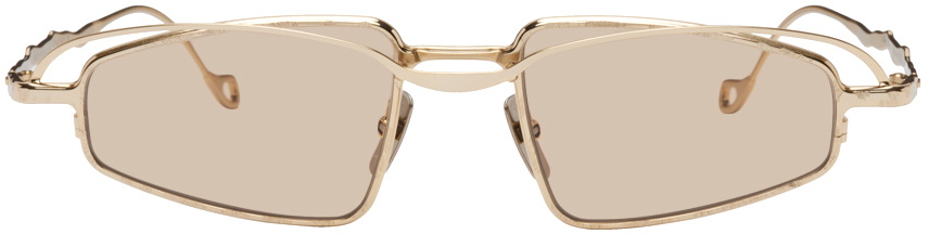 Kuboraum Gold H73 Sunglasses Kuboraum