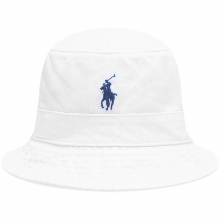 Photo: Polo Ralph Lauren Men's Loft Bucket Hat in White