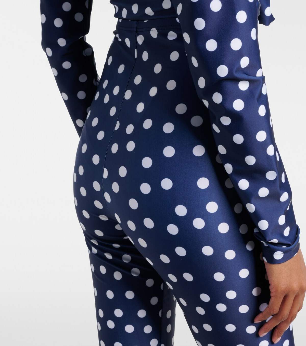 Jean Paul Gaultier Polka-dot jersey leggings