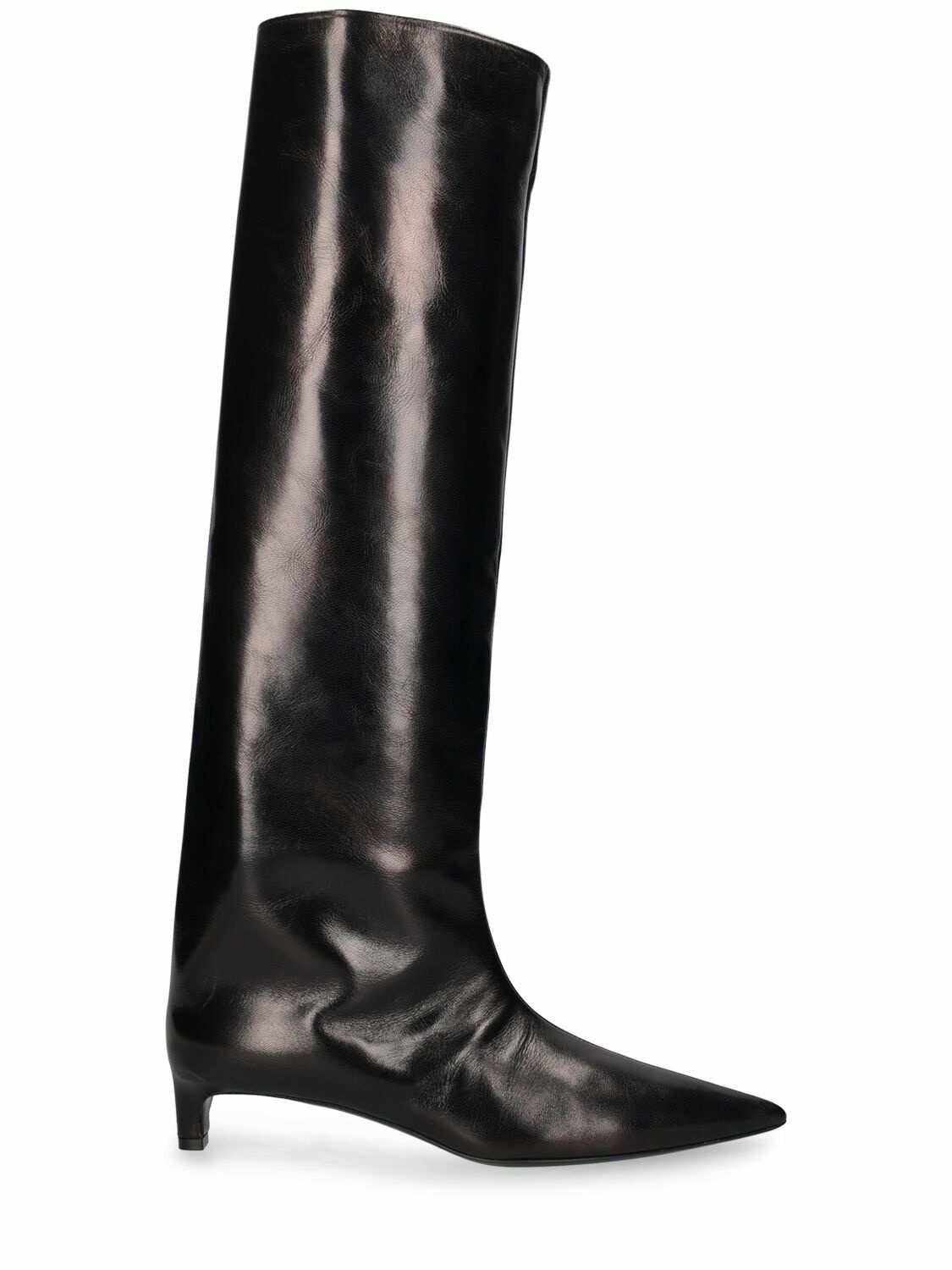 Photo: JIL SANDER - 35mm Leather Tall Boots
