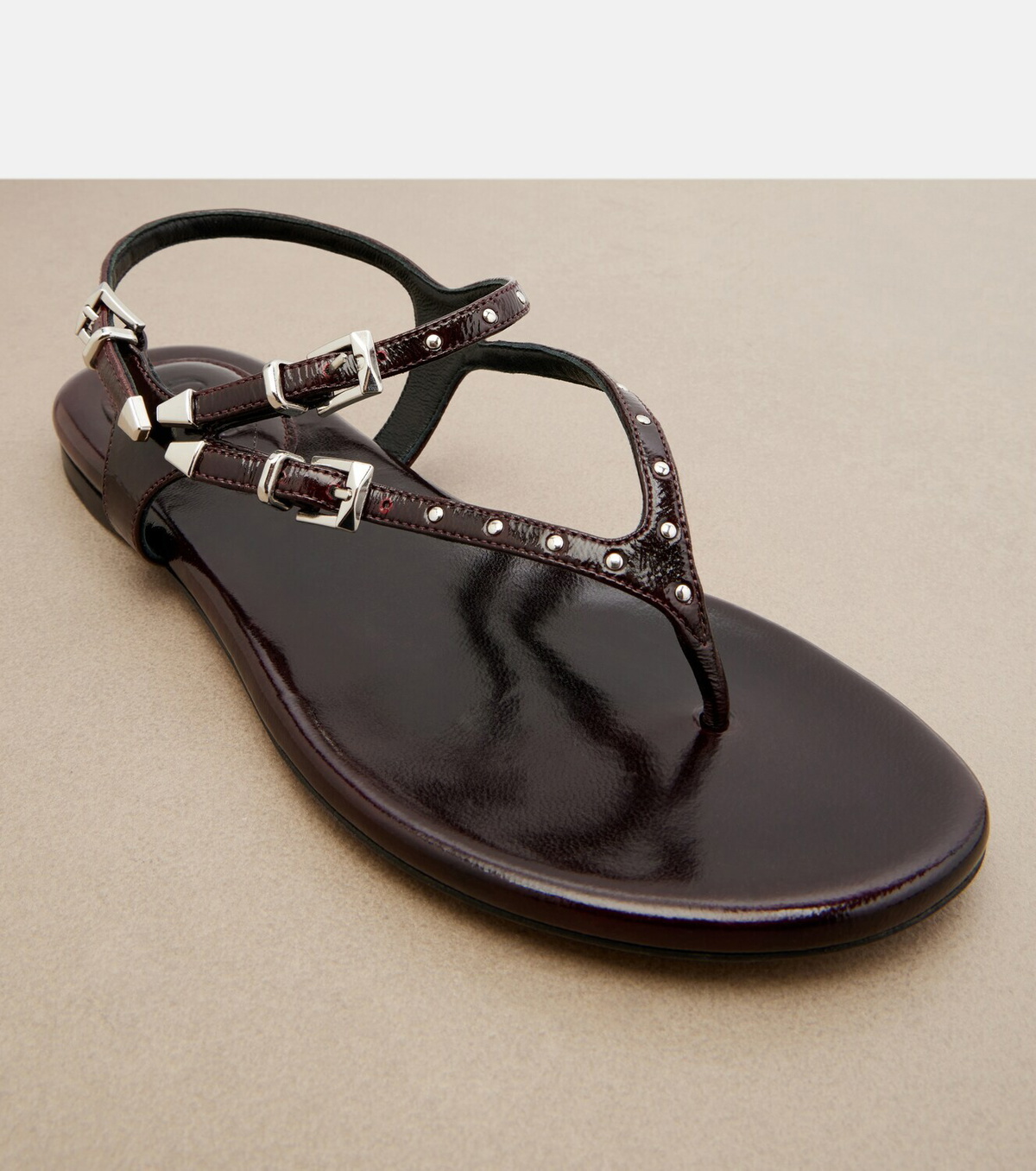 Chloé Susanna studded leather thong sandals