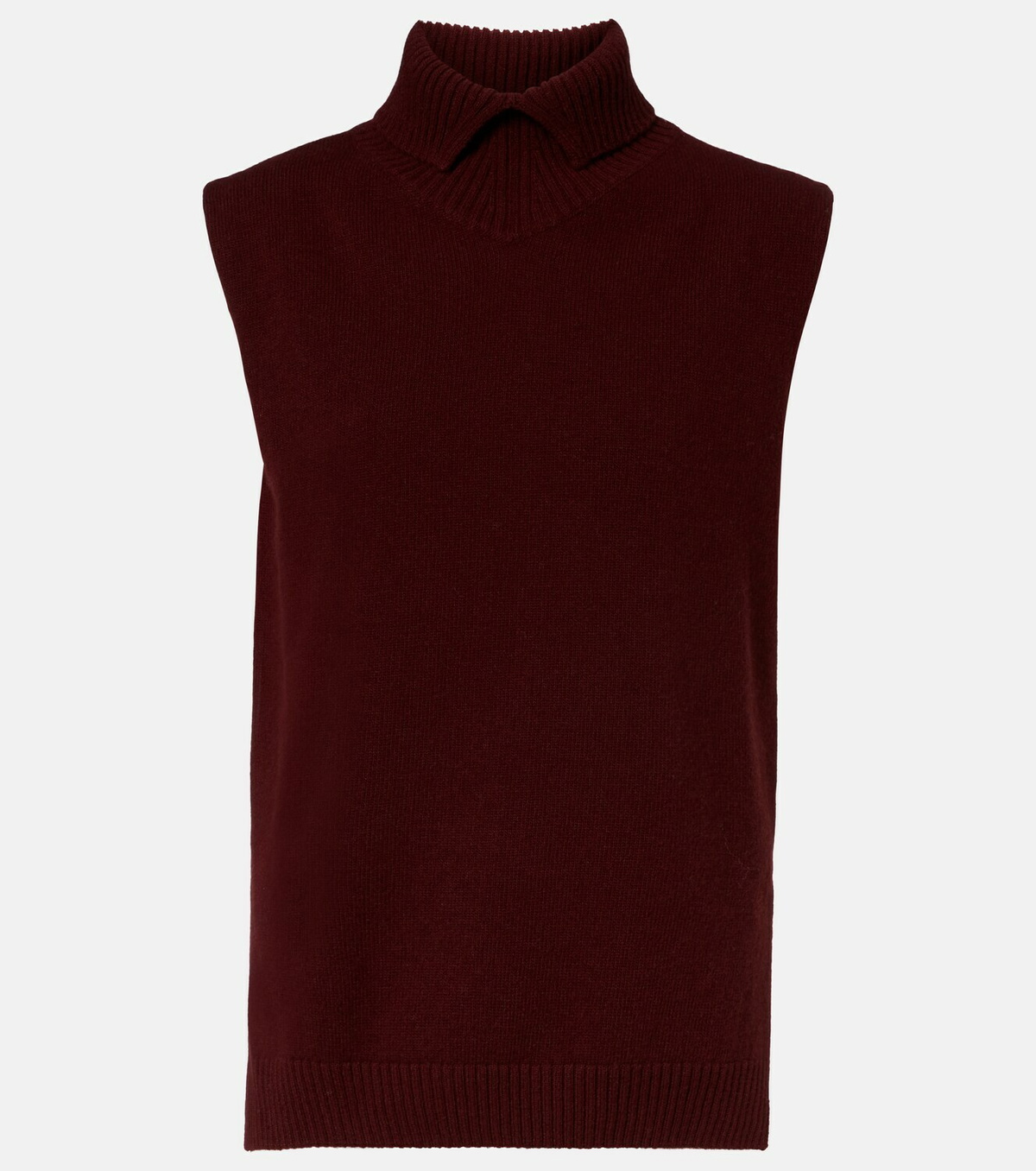 Jil Sander Wool turtleneck sweater vest