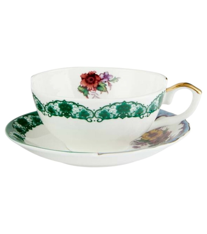 Photo: Seletti Hybrid Isidora teacup and saucer set