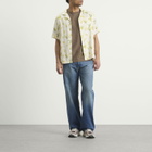 Kestin Men's Gorse Print Crammond Shirt in Ecru