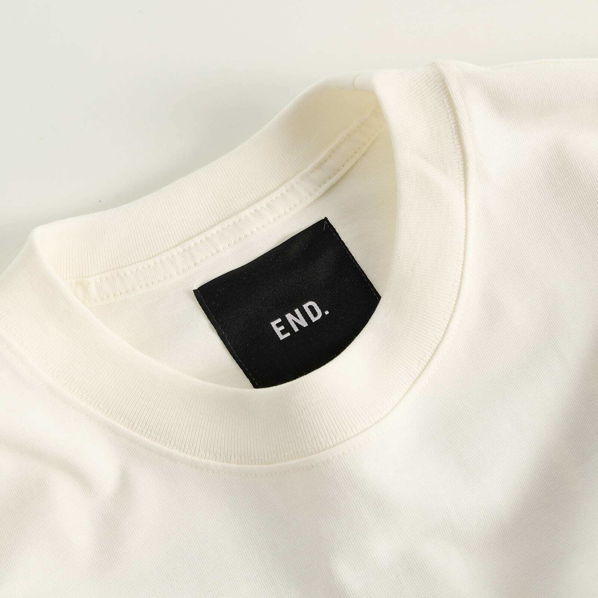 END. Newcastle T-Shirt in Ecru