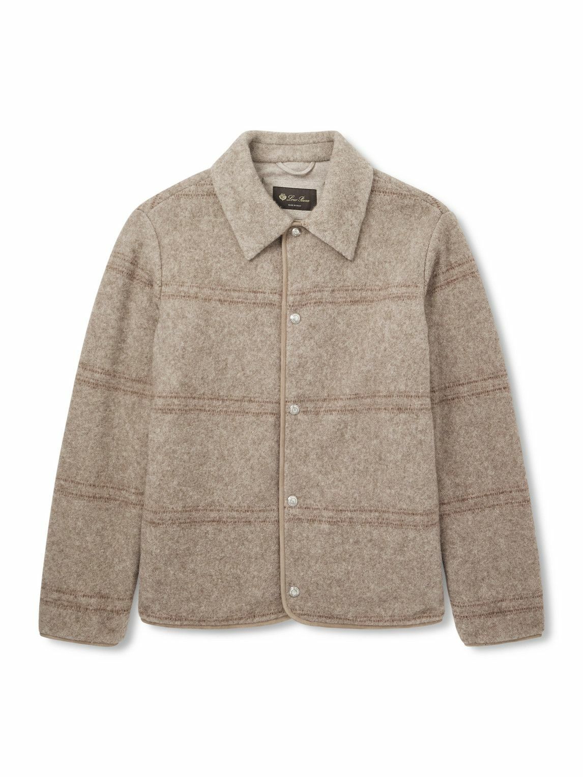 Loro Piana - Reversible Storm System® and Cashmere Zip-Up Hooded