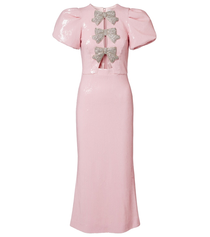 Photo: Rebecca Vallance Lydia cutout sequined cocktail dress