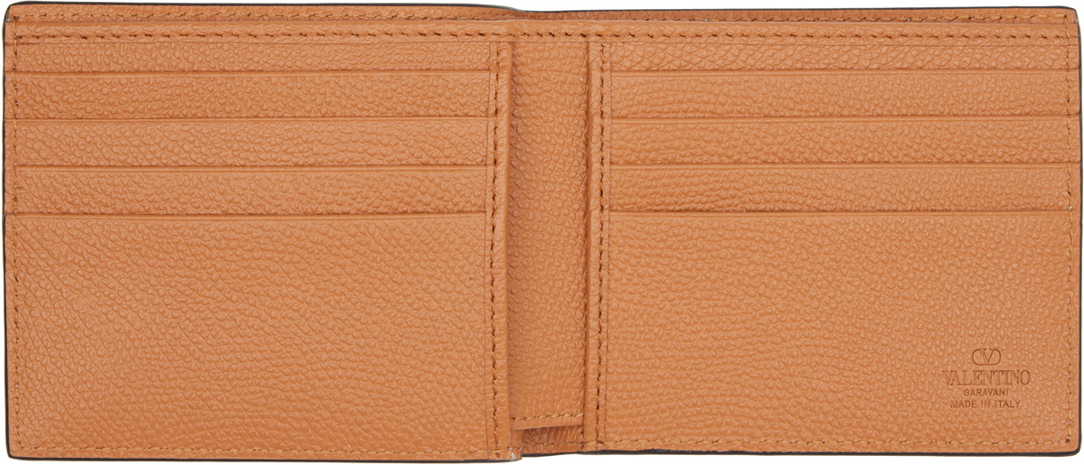 Valentino Garavani Blue & Off-White VLogo 'Le Chat De La Maison' Wallet