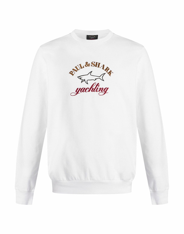 Photo: Paul & Shark Mens Sweatshirt in White
