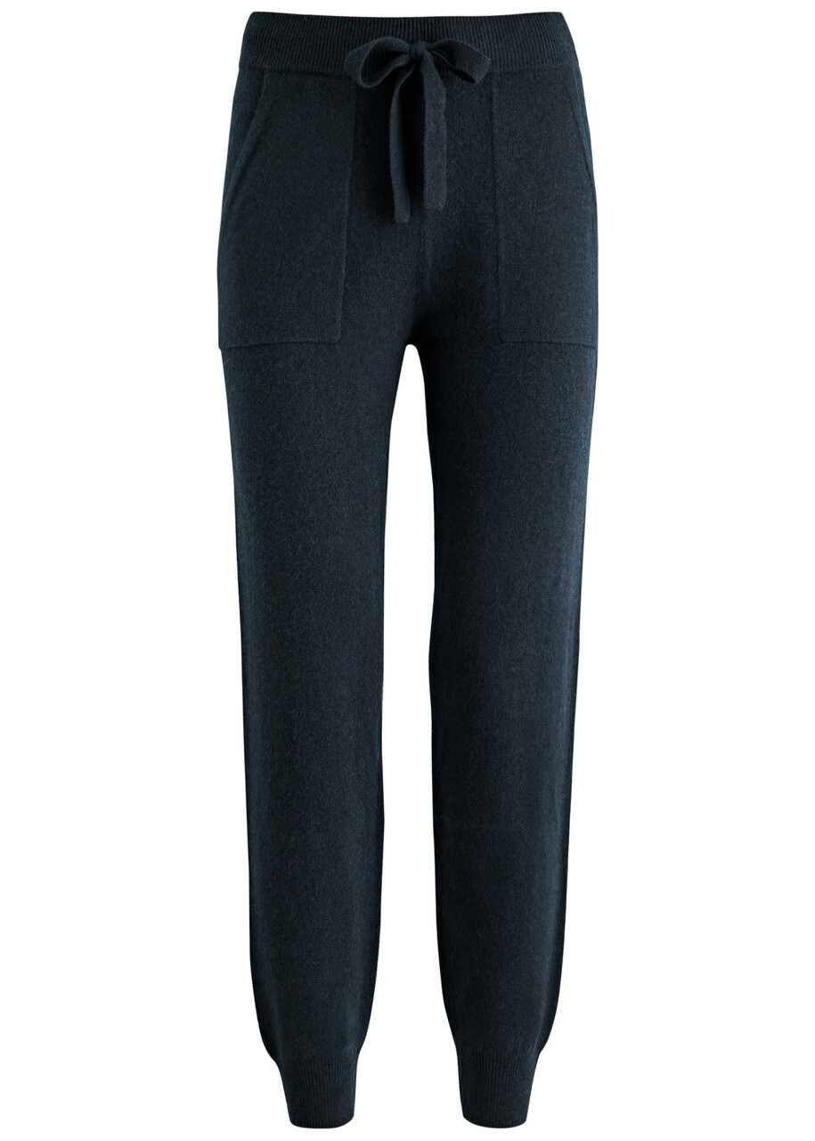 Crush Cashmere Faro Chill Cashmere Sweatpants Navy