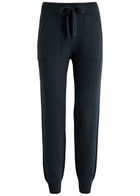 Crush Cashmere Faro Chill Cashmere Sweatpants Navy