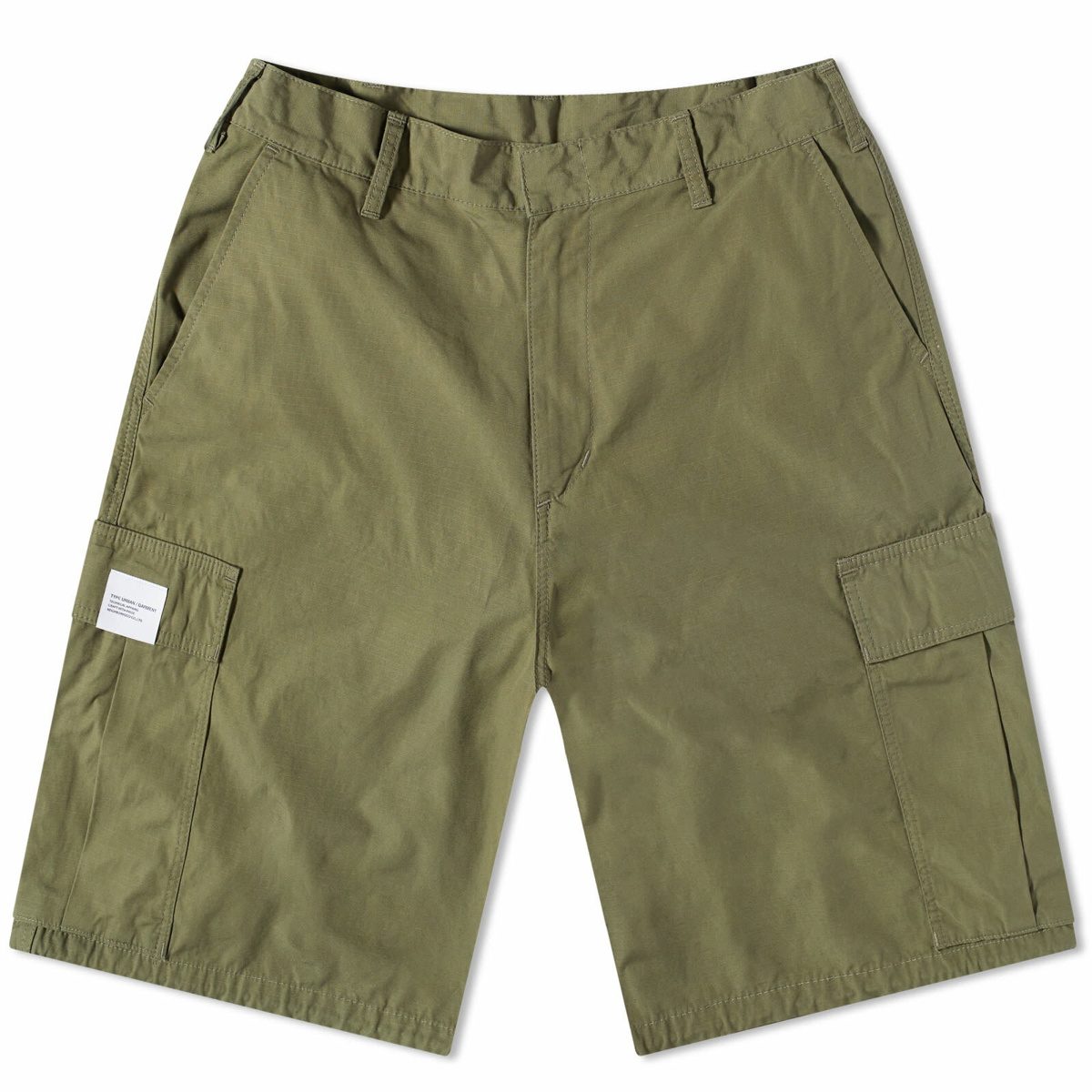 Neighborhood Men's Wide Cargo Short in Olive Drab