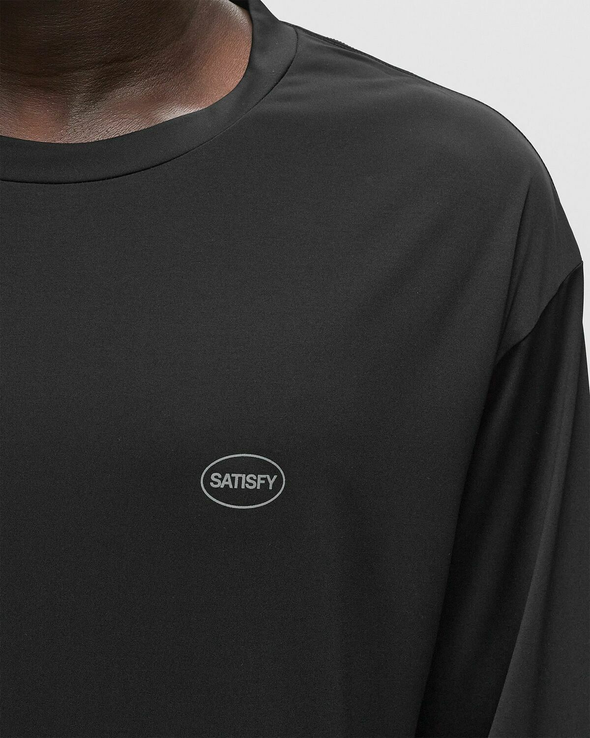 Satisfy Running Aura Lite Long Tee Black Longsleeves Satisfy