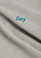 Represent 247 Numbers Stretch-jersey T-shirt Grey