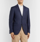 Etro - Navy Wool-Hopsack Blazer - Navy