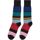 Paul Smith Multicolor Victor Stripe Socks