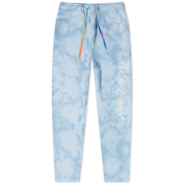 Photo: Air Jordan x J Balvin Fleece Pant in Celestine Blue/Leche Blue