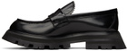 Alexander McQueen Black Wander Loafer
