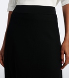 Max Mara Knitted A-line midi skirt