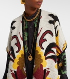 La DoubleJ In My Power patterned cape